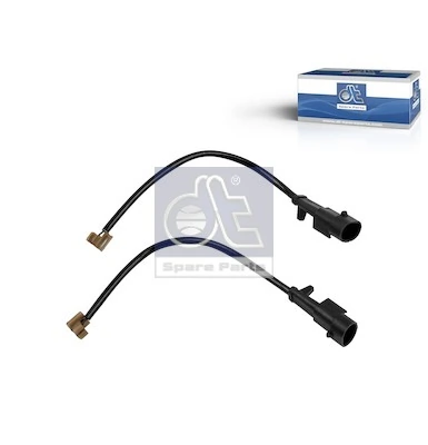 Warning Contact, brake pad wear